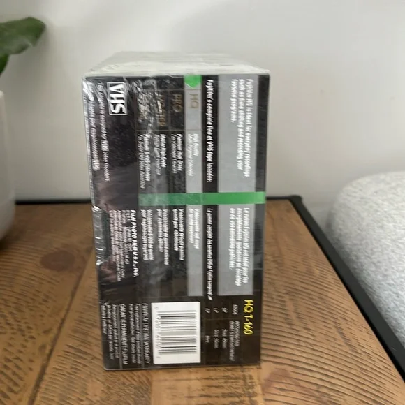 Vintage Fujifilm HQ 160 VHS Tape 8 Hours 10 PACK - NEW - Picture 4 of 7